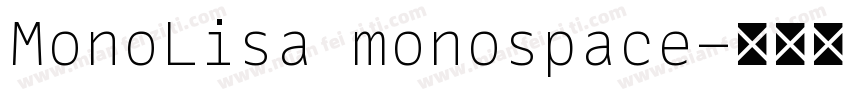 MonoLisa monospace字体转换